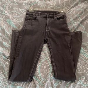 Cheap Monday High Rise Grey Second Skin Jeans